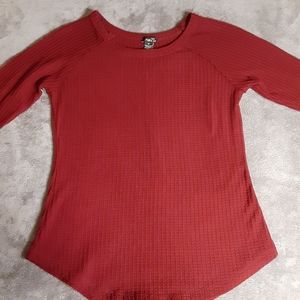 Rue 21 Large Maroom Longsleeve Shirt